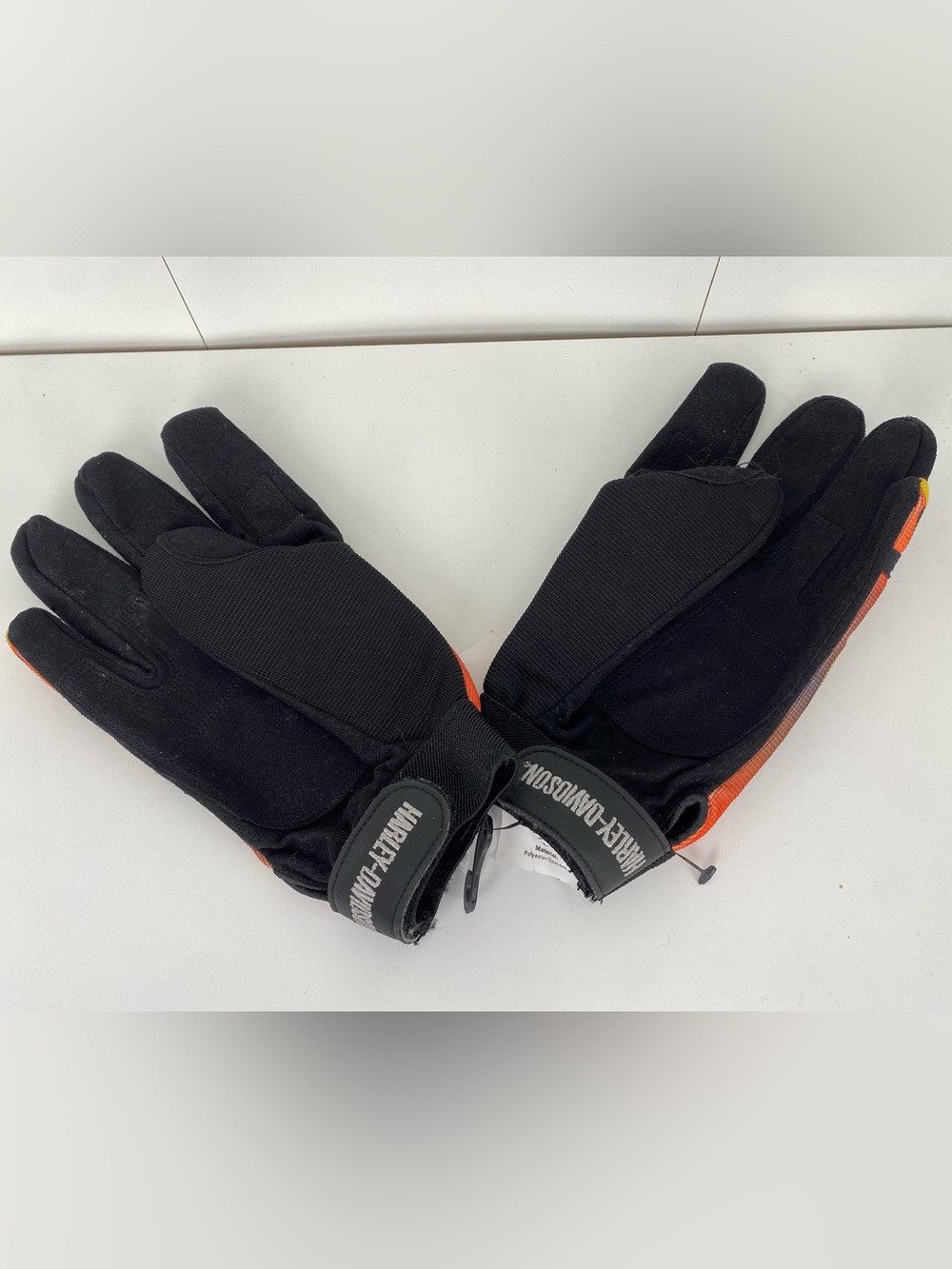 Harley-Davidson Mechanics Flames Gloves Adult Large - Picture 4 of 5